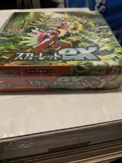 Pokemon TCG Japanese Scarlet EX Booster Box Sv1s - Brand New/Sealed US Seller - Image 2