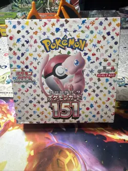 Pokemon TCG - Japanese 151 Booster Box - NEW/Factory Sealed - No Shrink Wrap - Image 1