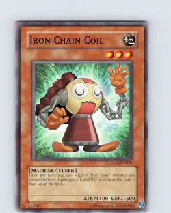 Yu-Gi-Oh TCG Iron Chain Coil CSOC-EN020 Unlimited Regular Common Card NM - Image 1