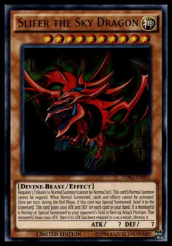 Slifer the Sky Dragon LDK2-ENS01 Limited Edition Ultra Rare YuGiOh NM - Image 1