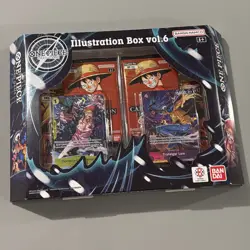 Factory Sealed Bandai Trading Card Games One Piece Illustration Box Vol 6 - Image 1