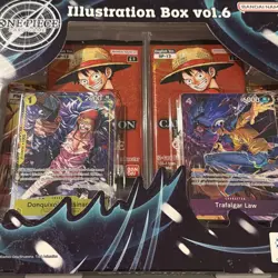 Factory Sealed Bandai Trading Card Games One Piece Illustration Box Vol 6 - Image 3