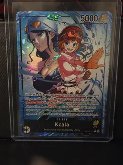 One Piece TCG OP12 Legacy of the Master Alt Art Leader Koala OP12-081 NM English - Image 1
