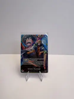 Silvers Rayleigh Alt Art Leader OP12-001 Legacy of the Master One Piece TCG - Image 1