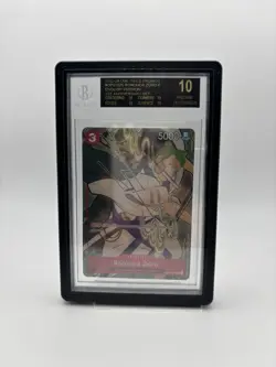 Roronoa Zoro (1st Anniversary Set) OP01-025 One Piece BGS 10 Black Label - Pop 1 - Image 1