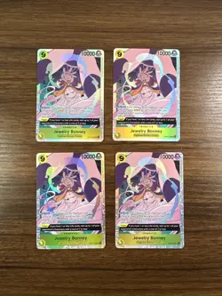 x4 Jewelry Bonney SR OP13-108 English ONE PIECE TCG playset - NM! Play Set - Image 1
