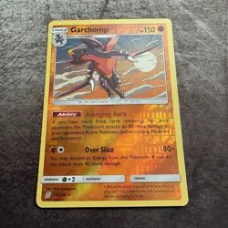 Garchomp 114/236 Reverse Holo Rare - Unified Minds - Pokemon - LP - Image 1