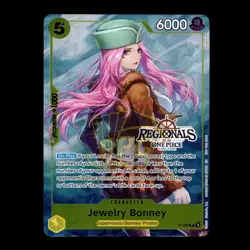Jewelry Bonney CS 25-26 Regional Textured Chase Promo P-085 One Piece Promo Card - Image 1