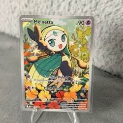Meloetta - 026 Illustration Rare ME: Mega Evolution Promo Pokemon TCG NM - Image 1