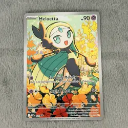Meloetta - 026 Illustration Rare ME: Mega Evolution Promo Pokemon TCG NM - Image 3