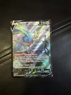 Pokemon TCG Zacian v Astral Radiance Trainer Gallery Holo Card TG21/TG30 - Image 2