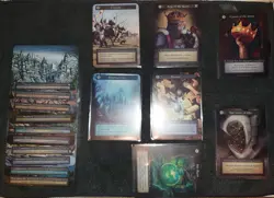 Lot Cartes Sorcery Contested Realm Alpha Unique/Site - Image 1