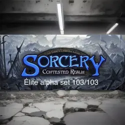 Sorcery Contested Realm TCG ALPHA Complete Elite SET 103 / 103 All Mix ! - Image 1
