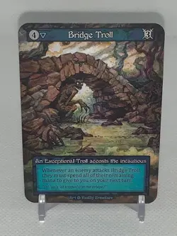 Sorcery Contested Realm: Alpha Bridge Troll Curio - Image 1