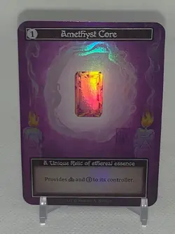 Sorcery Contested Realm: Alpha Amethyst Core Foil - Image 1