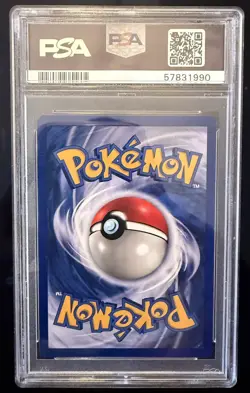 1999 POKEMON BASE SET UNLIMITED #4 CHARIZARD-HOLO PSA 8 - Image 2