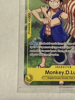 One Piece CCG Monkey.D.Luffy OP10-111 Rare Promo Card Factory Sealed Mint - Image 4