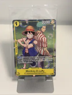 One Piece CCG Monkey.D.Luffy OP10-111 Rare Promo Card Factory Sealed Mint NEW - Image 1
