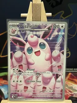 Wigglytuff 105/094 - Illustration Rare - Pokemon TCG: Phantasmal Flames - Mint - Image 1