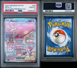 PSA 10 Mew ex 053 Pokemon Scarlet Violet Promo 151 Ultra-Premium UPC Gem Mint - Image 3