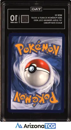 Pokemon 2023 Mew ex 053 Black Star Promo Scarlet & Violet 151 GEM MINT TAG 10 - Image 2