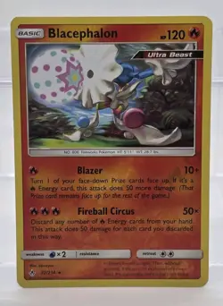 Pokemon Card Blacephalon Unbroken Bonds Reverse Holo Rare 32/214 - Image 1