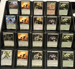 MTG 40-Card Deck Pack - Mono Green Wurms (Lifegain & Fog) | Just Add Lands - Image 2