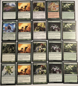 MTG 40-Card Deck Pack - Mono Green Wurms (Lifegain & Fog) | Just Add Lands - Image 4