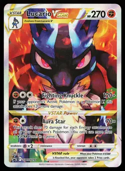 Lucario VSTAR SWSH291 Holo Sword & Shield Promo Pokemon Card - Image 1