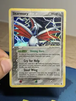 Skarmory 55/113 Reverse Holo Stamped Pokemon TCG ex Delta Species Card DMG - Image 3