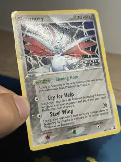 Skarmory 55/113 Reverse Holo Stamped Pokemon TCG ex Delta Species Card DMG - Image 4