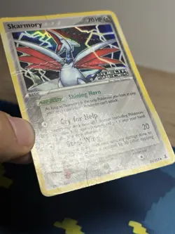 Skarmory 55/113 Reverse Holo Stamped Pokemon TCG ex Delta Species Card DMG - Image 5