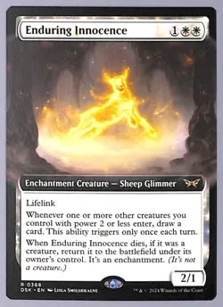 Enduring Innocence - Extended Art - 368 - Duskmourn: House of Horror (DSK) MTG - Image 1