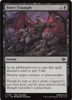 Bitter Triumph U The Lost Caverns of Ixalan 91 - LP MTG - Image 1