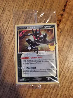 Greninja Gold Star SEALED SWSH144 Pokemon TCG Sword and Shield Promo - Image 1