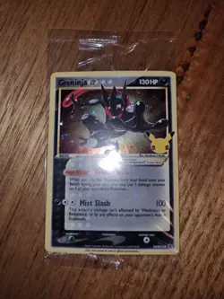 Greninja Gold Star SEALED SWSH144 Pokemon TCG Sword and Shield Promo - Image 3