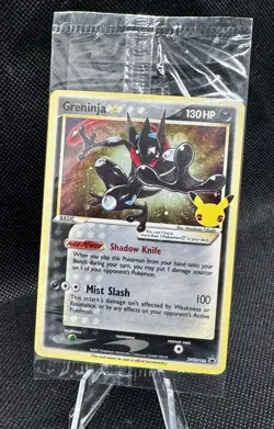 Greninja Gold Star SEALED SWSH144 Pokemon TCG Sword and Shield Promo. - Image 1