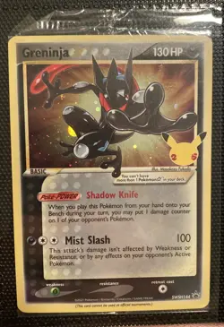 Greninja Gold Star SEALED SWSH144 Pokemon TCG Sword and Shield Promo - Image 1