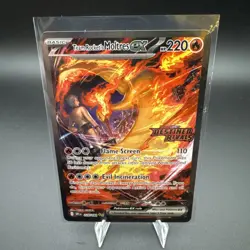Team Rocket's Moltres ex 229/182 Stamp Stamped Promo Destined Rivals Pokemon TCG - Image 1