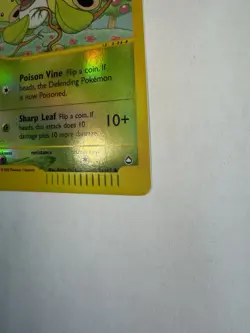 Pokemon TCG Bellsprout Aquapolis Reverse Holo Common 068/147 2002 40 HP - Image 2