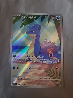 Pokemon TCG Misty's Lapras 194/182 Sv10: Destined Rivals Illustration Rare - Image 1