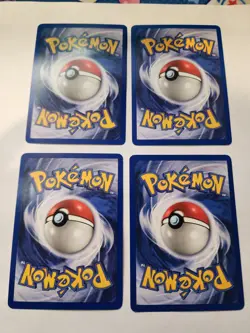 Pokemon Dark Jolteon Dark Flareon Dark Vaporeon And Eevee Team Rocket Lot - LP - Image 2