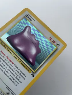 Pokemon TCG Ditto Holo Rare Card 3/62 Fossil - Image 1