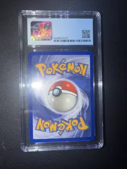 Pokemon Fossil Rare Holo Ditto Card 3/62 CGC 9 - Image 2