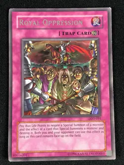 YUGIOH ROYAL OPPRESSION LOD-091 RARE (LP) - Image 1