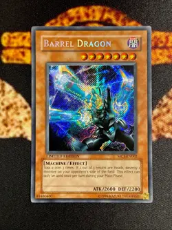 🔥YUGIOH • BARREL DRAGON • SECRET RARE • MC1-EN002 • LIMITED EDITION • NM🔥 - Image 1