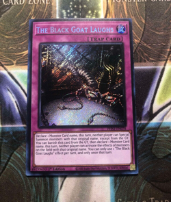 *** THE BLACK GOAT LAUGHS *** 1ST EDITION SECRET RARE PHNI-EN078 YUGIOH! - Image 1