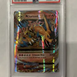 M CHARIZARD EX 2016 Pokemon #13/108 PSA 10 GEM MINT XY Evolutions Holo Card - Image 2