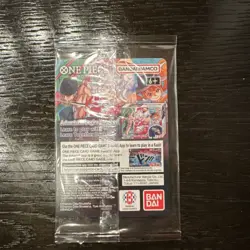Bandai One Piece CCG Monkey D. Luffy US Voyage Promo Holo Card P-055 - Image 2