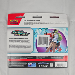 Pokemon TCG Scarlet Violet Journey Together Blister 3 Pack Scrafty Promo - Image 2